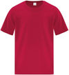 Am image of a Custom ATC Everyday Cotton Youth Tee in Red!