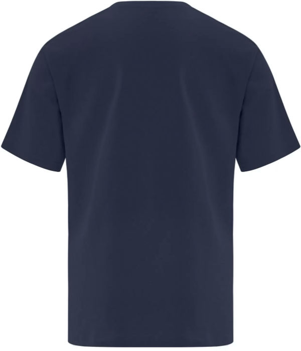 Am image of a Custom ATC Everyday Cotton Youth Tee in Navy!