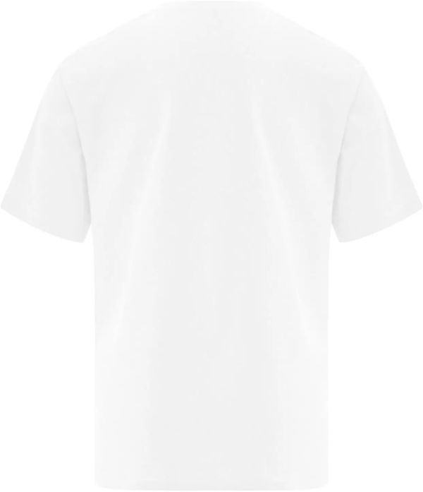 Am image of a Custom ATC Everyday Cotton Youth Tee in White!