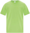 Am image of a Custom ATC Everyday Cotton Youth Tee in Lime!
