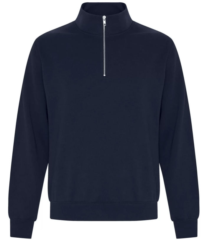ATC Everyday Fleece Quarter Zip Sweatshirt in Dark Navy