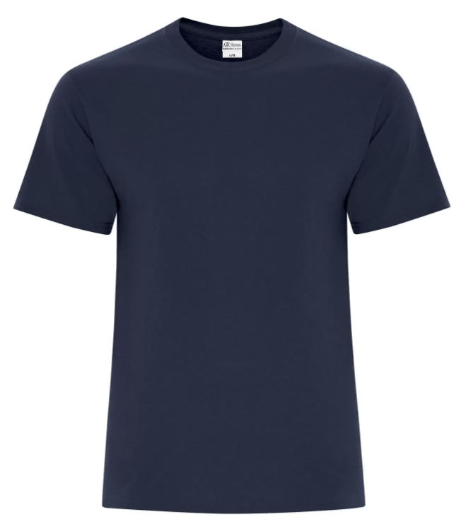 ATC Everyday Cotton Blend Tee in Navy