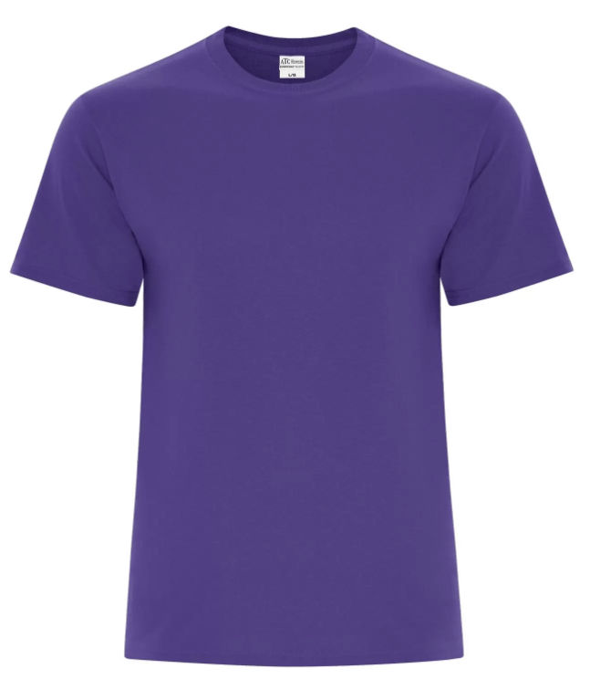 ATC Everyday Cotton Blend Tee in Purple