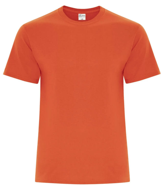 ATC Everyday Cotton Blend Tee in Orange