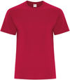 Am image of a Custom ATC Everyday Cotton Blend Tee in Red!