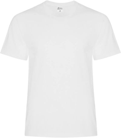 Am image of a Custom ATC Everyday Cotton Blend Tee in White!