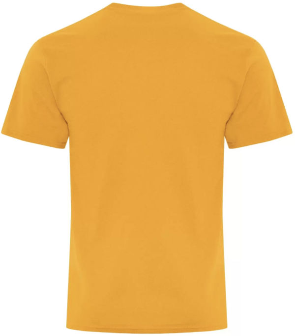 Am image of a Custom ATC Everyday Cotton Blend Tee in Gold!