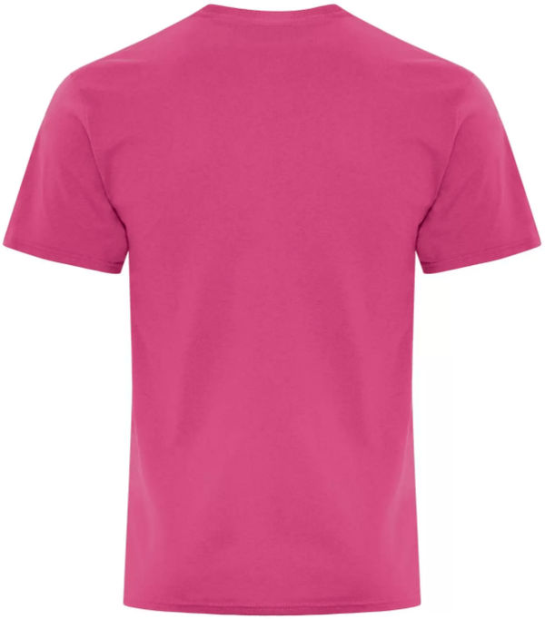 Am image of a Custom ATC Everyday Cotton Blend Tee in Sangria!