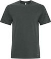 Am image of a Custom Koi Element Tee in Charcoal!