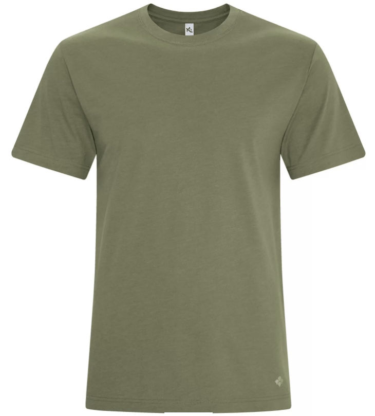 Koi Element Tee in Olive