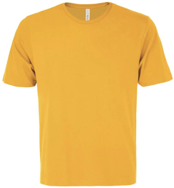Am image of a Custom ATC Eurospun Ring spun Tee in Gold!