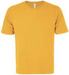 Am image of a Custom ATC Eurospun Ring spun Tee in Gold!