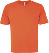 Am image of a Custom ATC Eurospun Ring spun Tee in Orange!