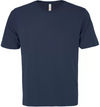 Am image of a Custom ATC Eurospun Ring spun Tee in True Navy!
