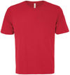 Am image of a Custom ATC Eurospun Ring spun Tee in True Red!