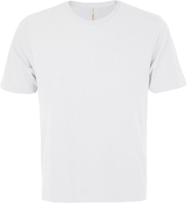Am image of a Custom ATC Eurospun Ring spun Tee in White!
