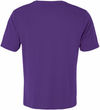 Am image of a Custom ATC Eurospun Ring spun Tee in Purple!