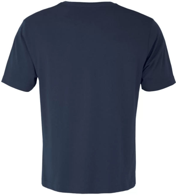 Am image of a Custom ATC Eurospun Ring spun Tee in True Navy!