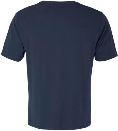 Am image of a Custom ATC Eurospun Ring spun Tee in True Navy!
