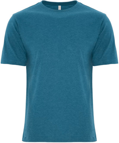 Am image of a Custom ATC Eurospun Ring spun Tee in Heather Teal!
