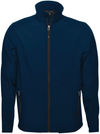 Am image of a Custom Coal Harbour Everyday Soft Shell Jacket in Midnight Blue!