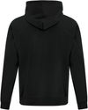 Am image of a Custom ATC Everyday Fleece Full Zip Hooded Sweatshirt in Black!