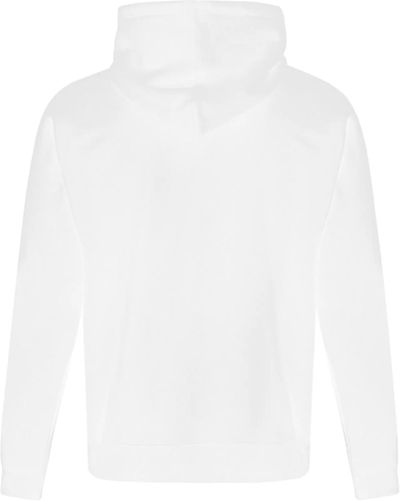Am image of a Custom ATC Everyday Fleece Full Zip Hooded Sweatshirt in White!