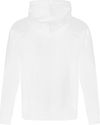 Am image of a Custom ATC Everyday Fleece Full Zip Hooded Sweatshirt in White!