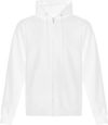 Am image of a Custom ATC Everyday Fleece Full Zip Hooded Sweatshirt in White!