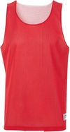 Am image of a Custom ATC Pro Mesh Reversible Tank in True Red/White!