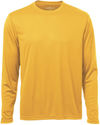 Am image of a Custom ATC Pro Team Long Sleeve Tee in Gold!