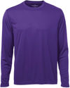 Am image of a Custom ATC Pro Team Long Sleeve Tee in Purple!