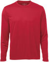 Am image of a Custom ATC Pro Team Long Sleeve Tee in Red!
