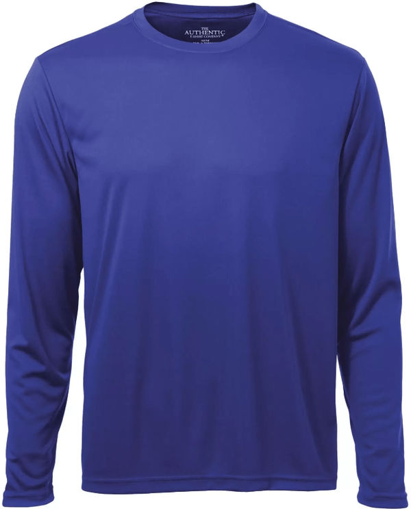 Am image of a Custom ATC Pro Team Long Sleeve Tee in True Royal!