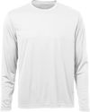 Am image of a Custom ATC Pro Team Long Sleeve Tee in White!