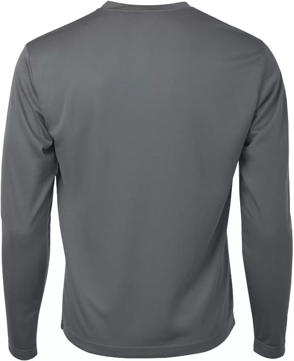 Am image of a Custom ATC Pro Team Long Sleeve Tee in Coal Grey!