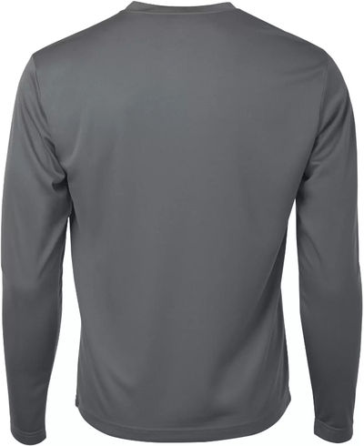Am image of a Custom ATC Pro Team Long Sleeve Tee in Coal Grey!