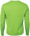 Am image of a Custom ATC Pro Team Long Sleeve Tee in Lime Shock!