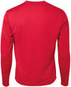 Am image of a Custom ATC Pro Team Long Sleeve Tee in Red!