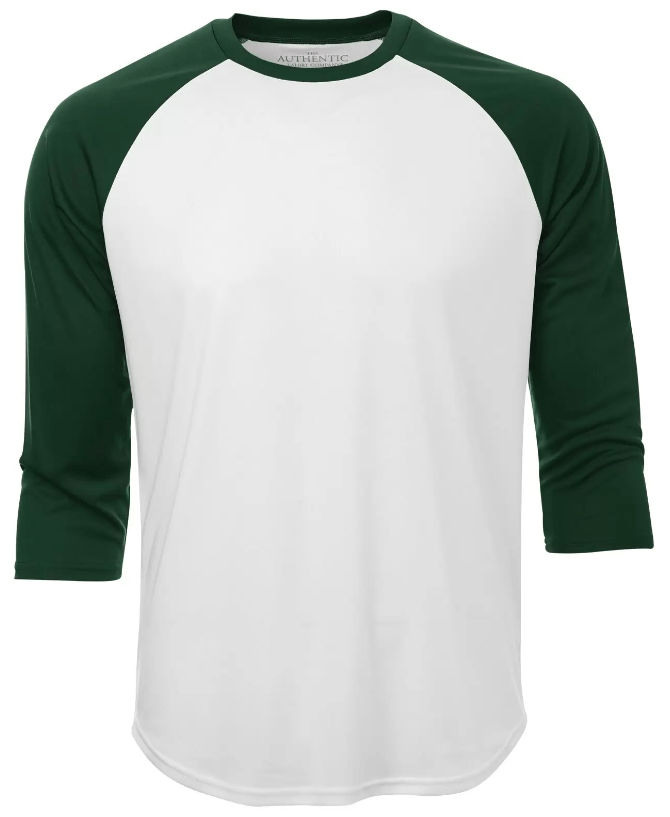 ATC Pro Team Baseball Jersey in White/Forest Green