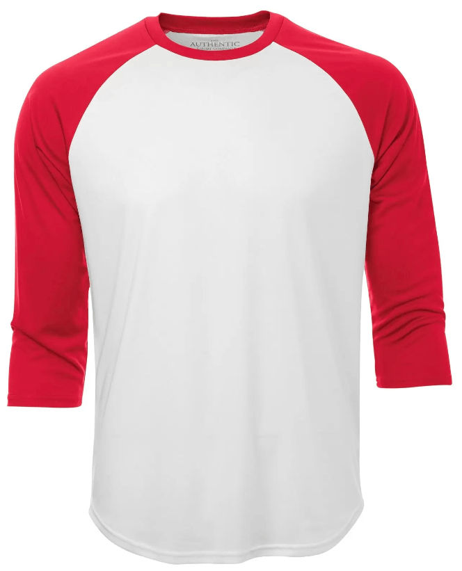 ATC Pro Team Baseball Jersey in White/True Red