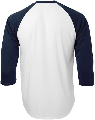 Am image of a Custom ATC Pro Team Baseball Jersey in White/True Navy!