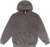 Am image of a Custom LA Apparel Heavy Fleece Hood PO 14oz MW in Cocoa!