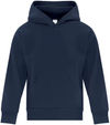 Am image of a Custom ATC Everyday Fleece Hooded Youth Sweatshirt in Navy!