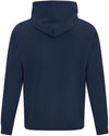 Am image of a Custom ATC Everyday Fleece Hooded Youth Sweatshirt in Navy!