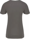 Am image of a Custom ATC Eurospun Ring Spun V Neck Ladies Tee in Coal Grey!
