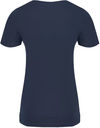 Am image of a Custom ATC Eurospun Ring Spun V Neck Ladies Tee in True Navy!
