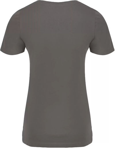 Am image of a Custom ATC Eurospun Ring Spun Ladies Tee in Coal Grey!