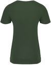 Am image of a Custom ATC Eurospun Ring Spun Ladies Tee in Forest Green!