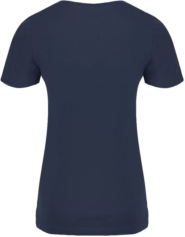Am image of a Custom ATC Eurospun Ring Spun Ladies Tee in True Navy!
